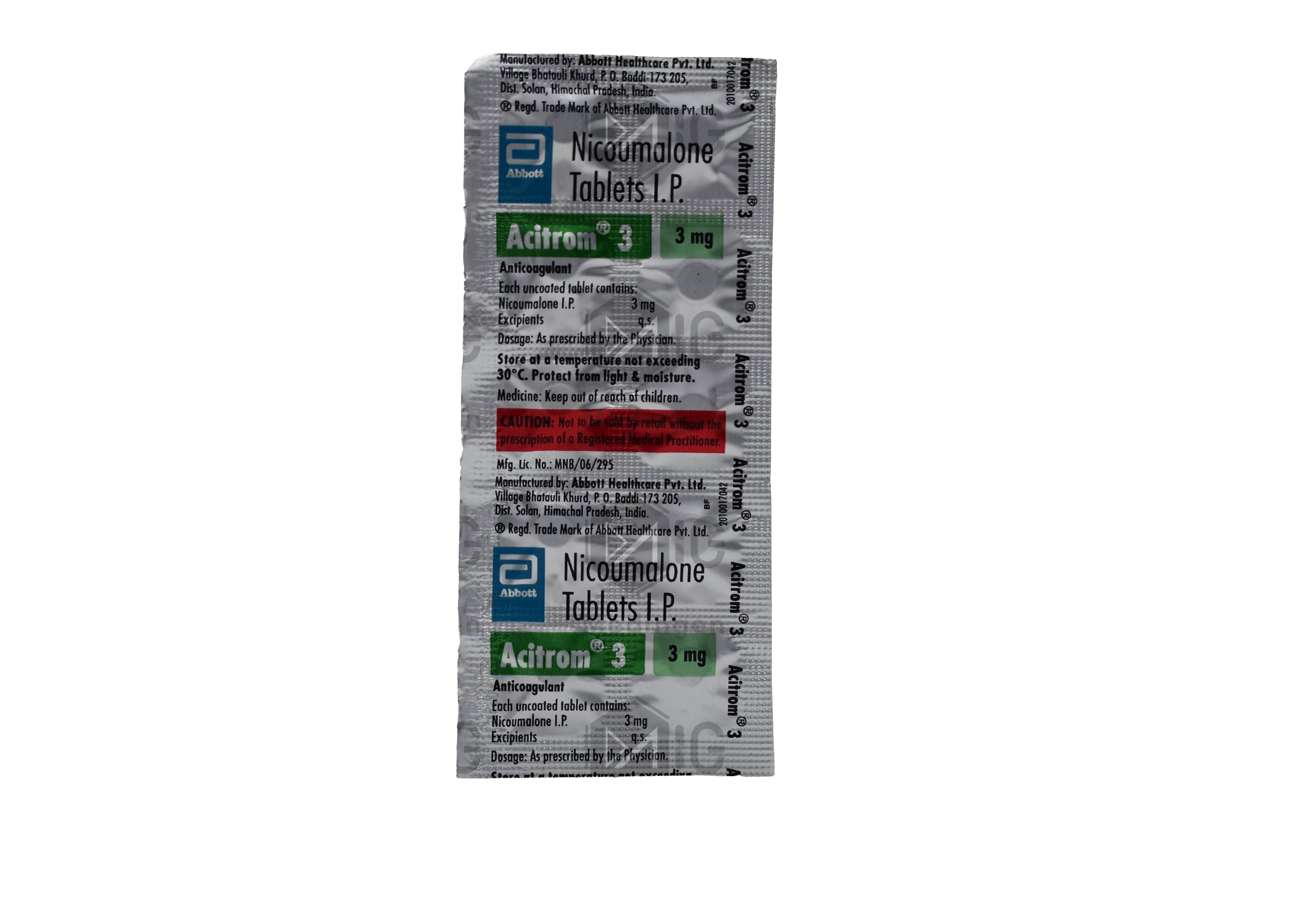ACITROM 3MG